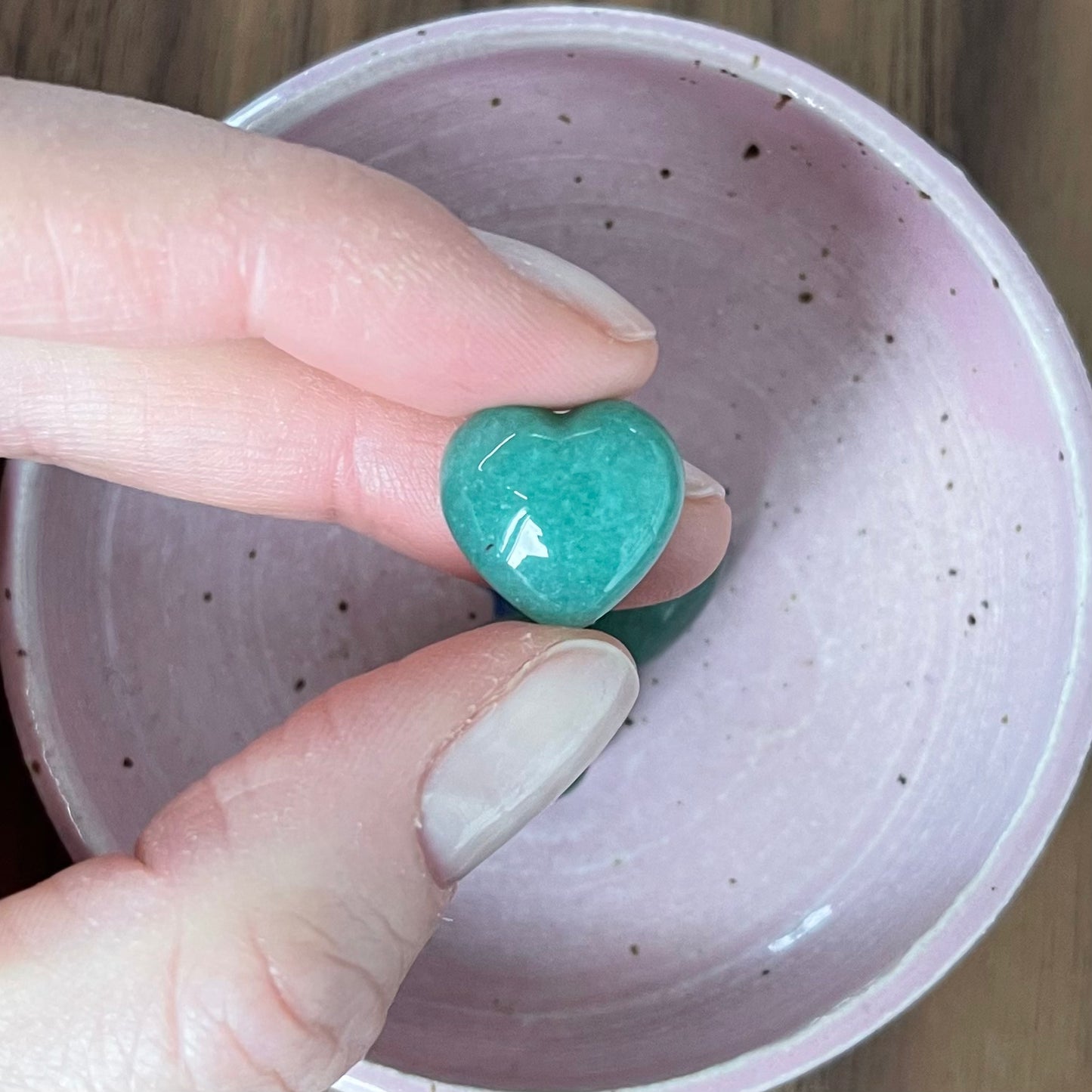 Mini pierre coeur