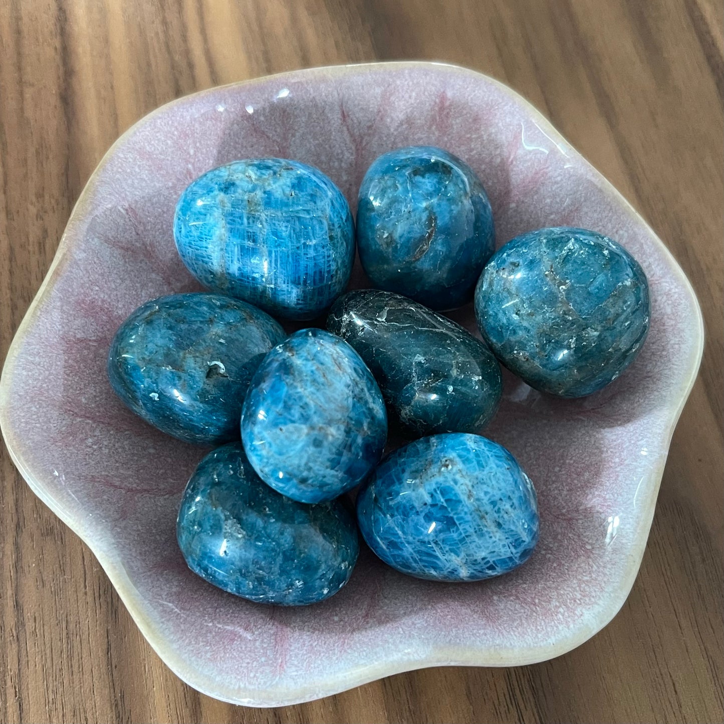 Blue apatite