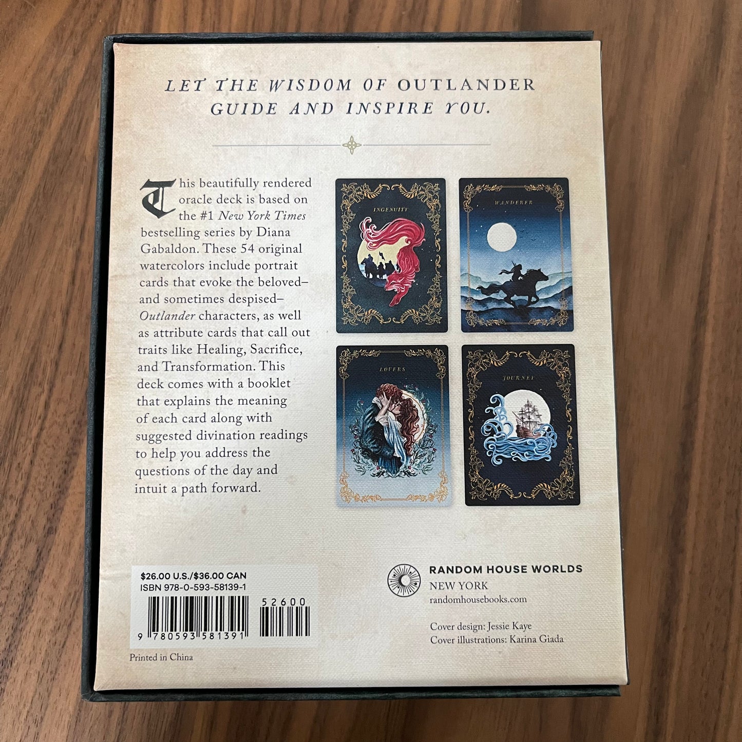 Cartes oracle Outlander