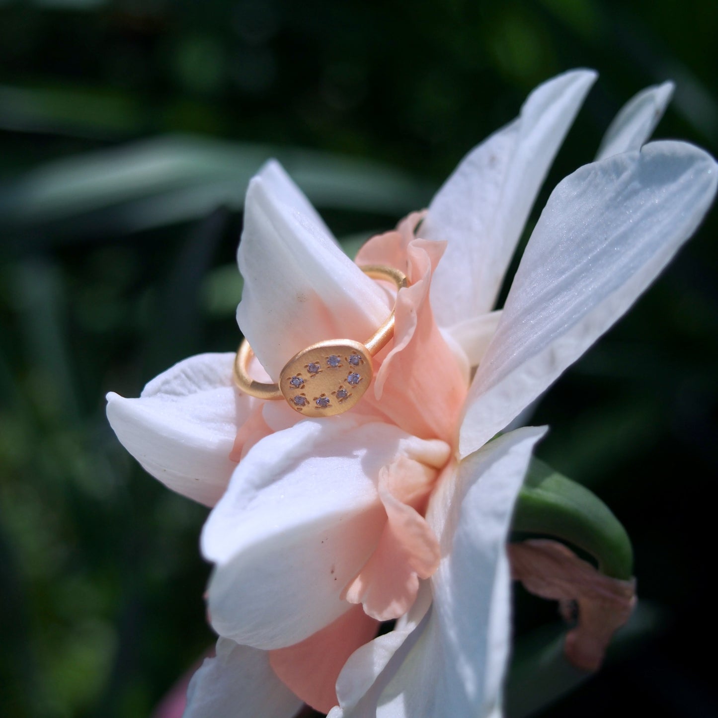 Goddess Coin Ring