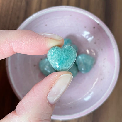 Mini pierre coeur