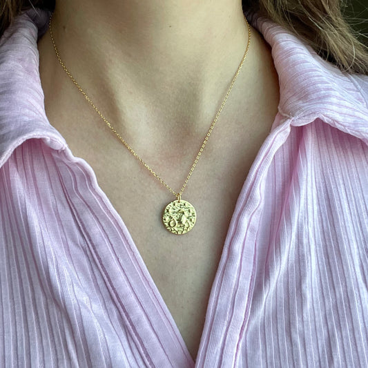 Zodiac Coin necklace