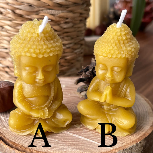 Buddha ritual candle