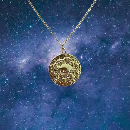 Zodiac Coin necklace
