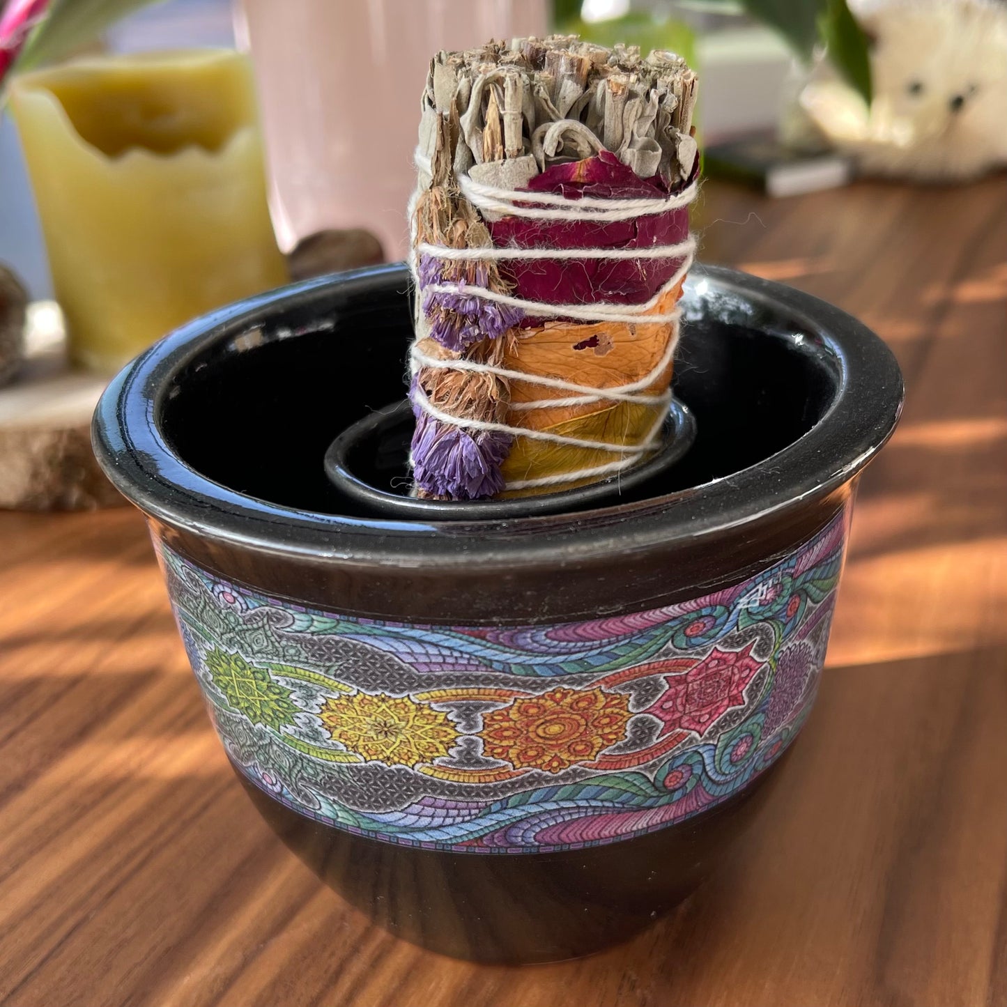 Chakra fumigation bowl