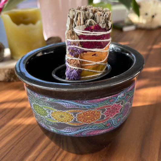 Chakra fumigation bowl