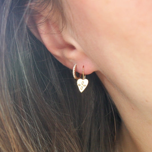 Boucles d'oreille Love