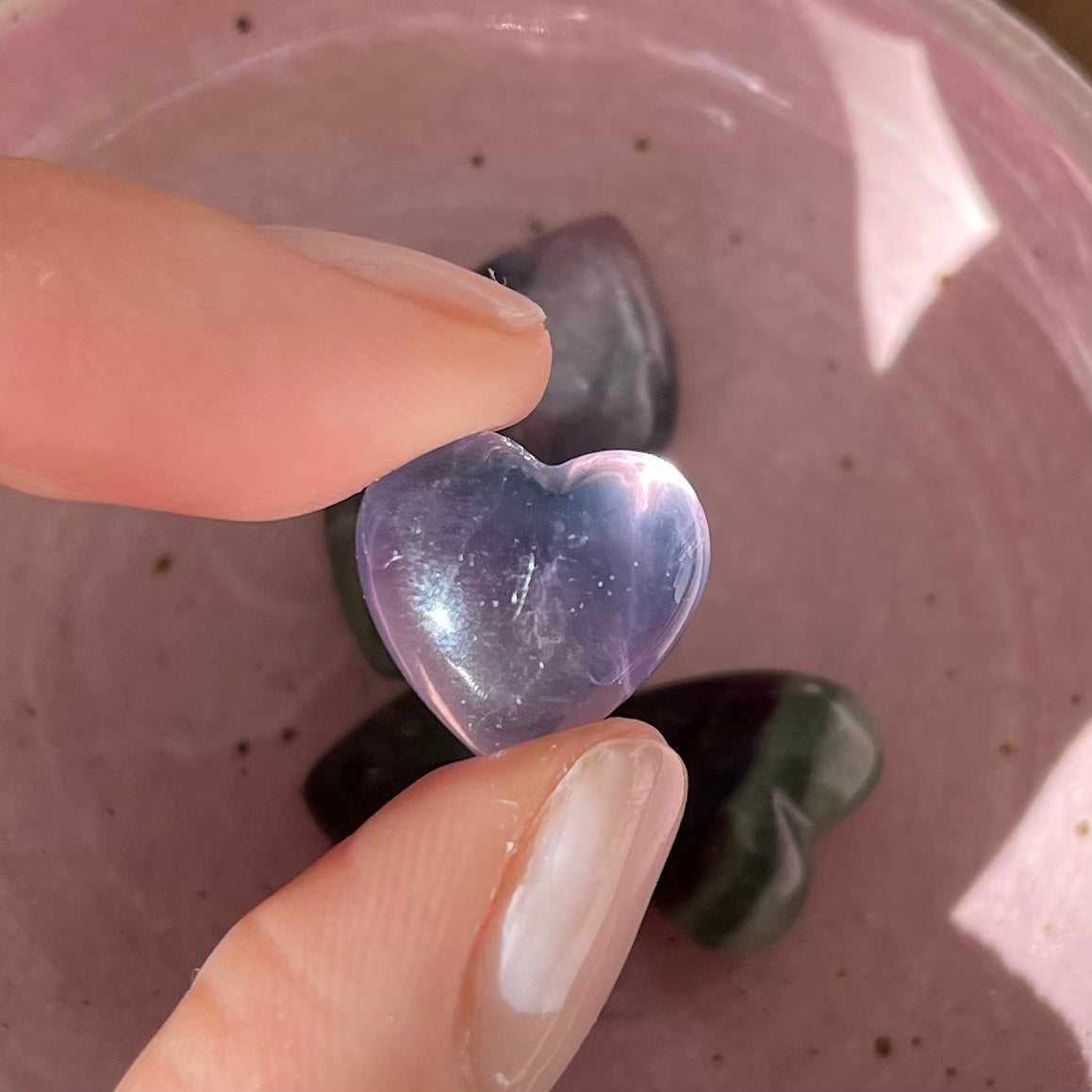 Mini pierre coeur
