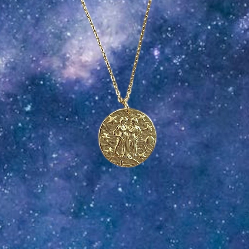 Zodiac Coin necklace
