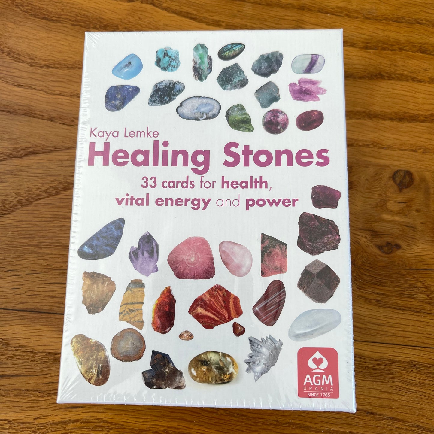 Healing stones tarot deck