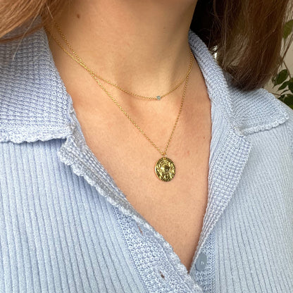 Zodiac Coin necklace