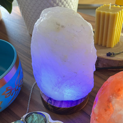 Lampe sel Himalaya Chakra