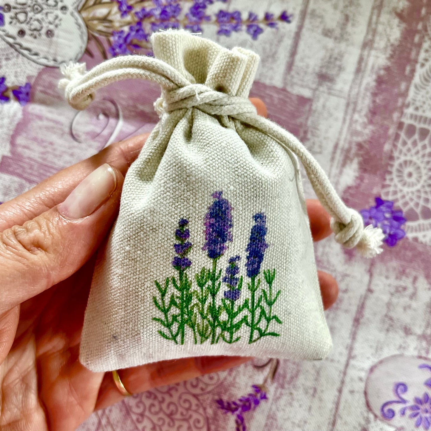Lavender sachet