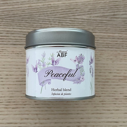 Peaceful herbal tea