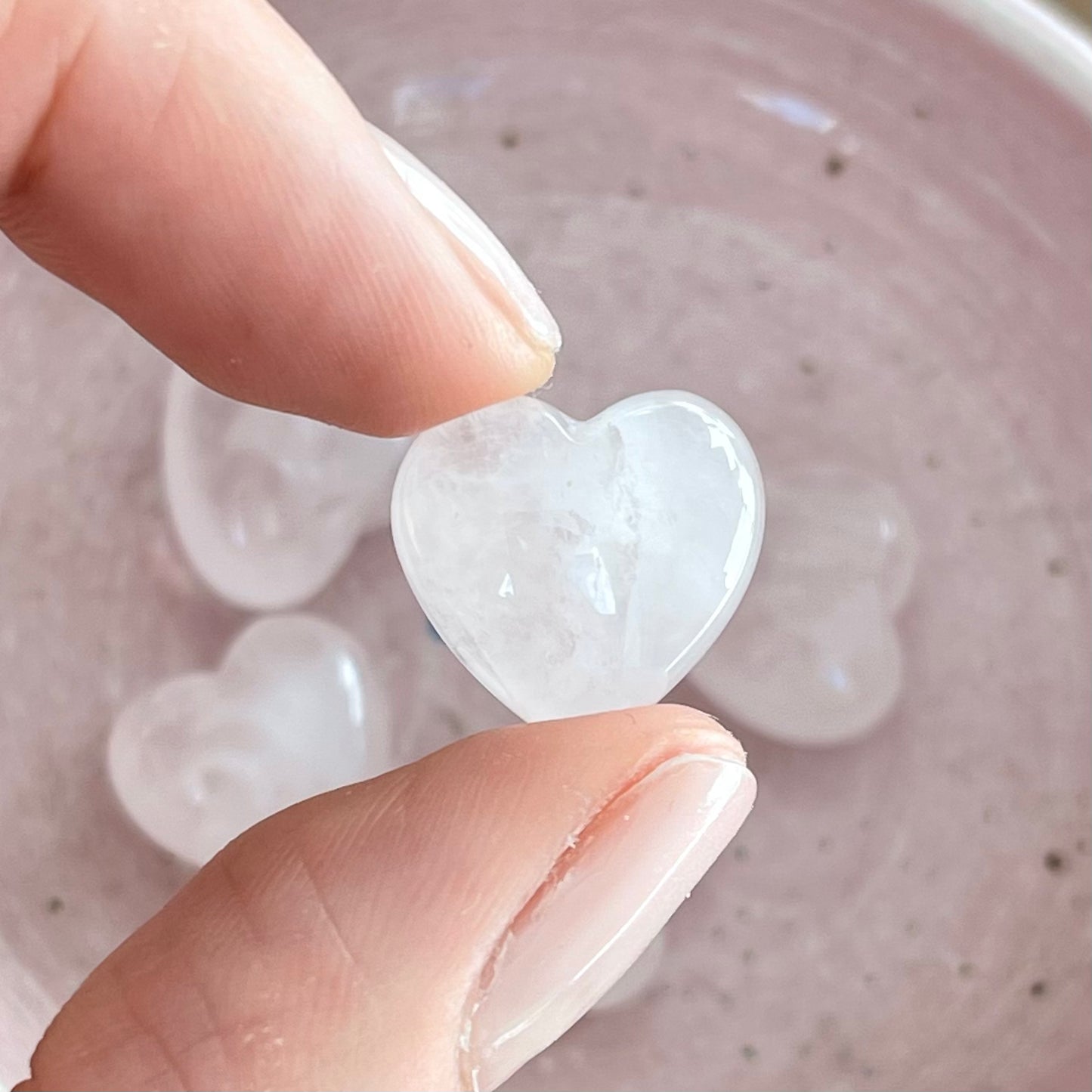 Mini pierre coeur