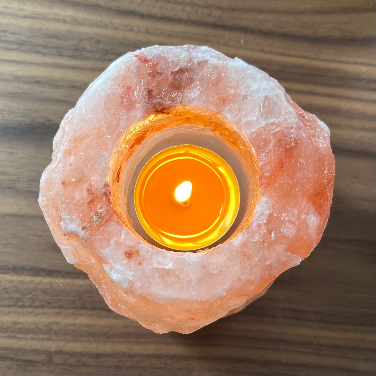 Bougeoir sel Himalaya