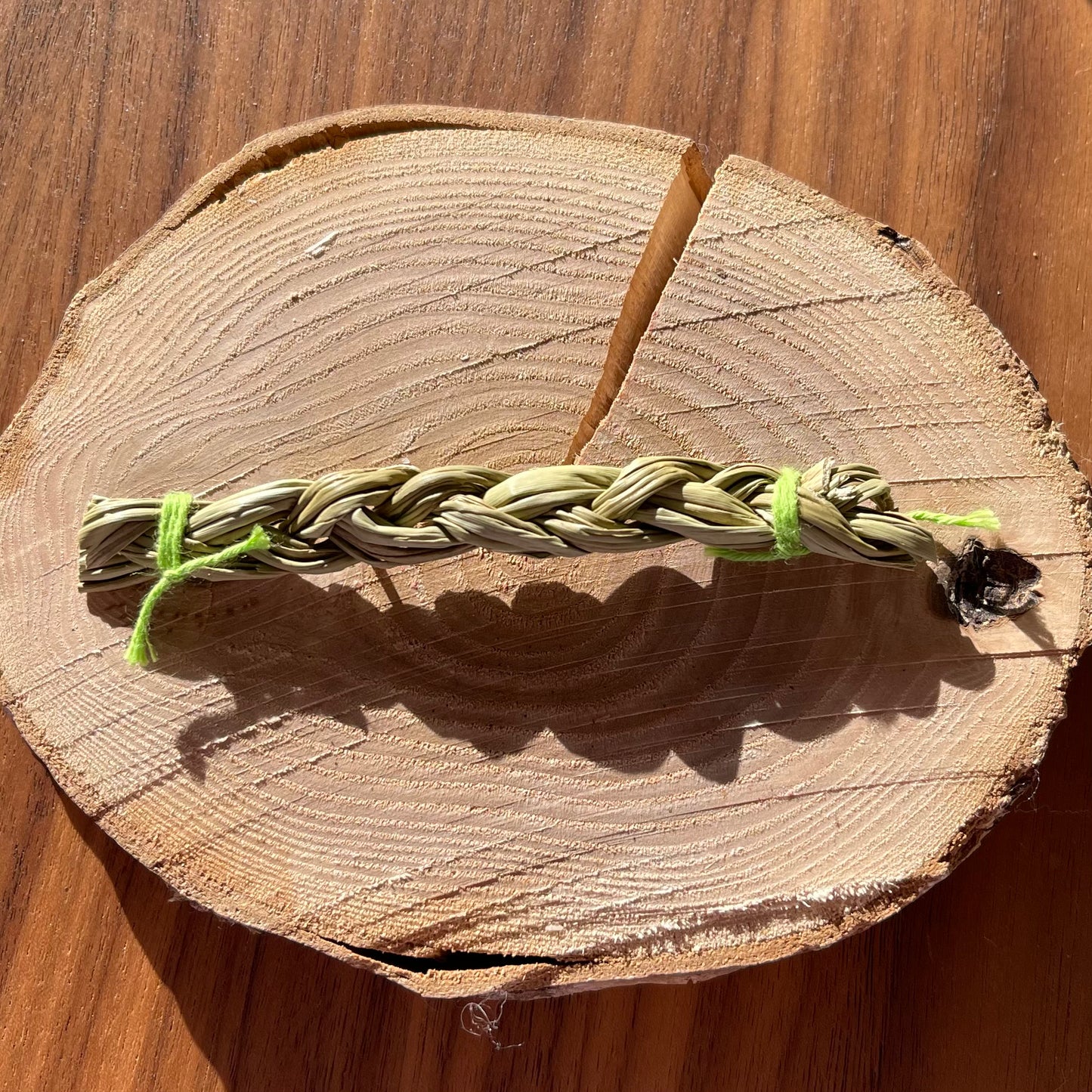 Fagot de foin tressé