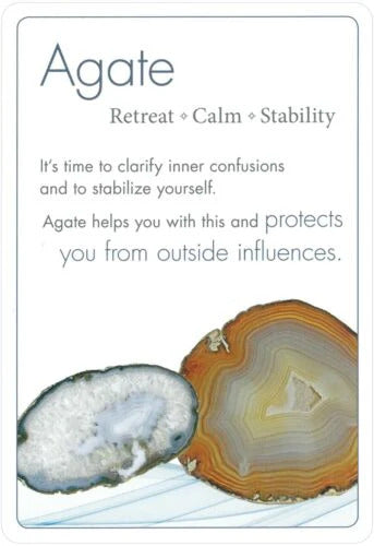 Healing stones tarot deck